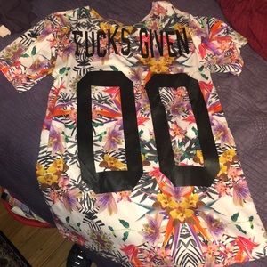 Oversized T-shirt dress